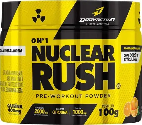 Pré-Treino Bodyaction Nuclear Rush