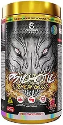 Pré-Treino Demons Lab Psichotic Gold