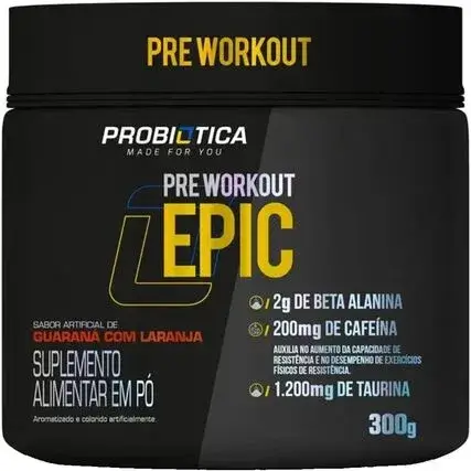 Probiótica Epic Pré Treino